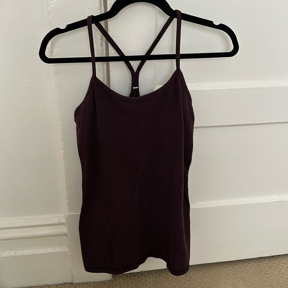 Lululemon Maroon Tank (size 6)